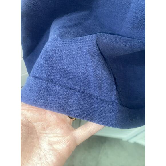 Vintage Disney Shirt Men's Large Blue Mickey Unlimited Graphic T-Shirt One Size - Picture 7 of 7